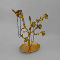 Flourish Gold Jewelry Stand