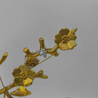 Flourish Gold Jewelry Stand