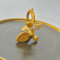 Golden Bough Napkin Rin set of 4