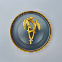 Regal Perch Napkin Ring set of 4